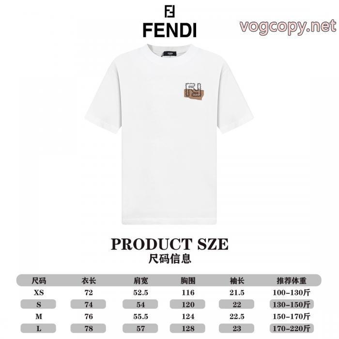 フェンディ半袖Tシャツブランド コピー 販売 店海外流行 大人で素敵 最安値！ _0_4