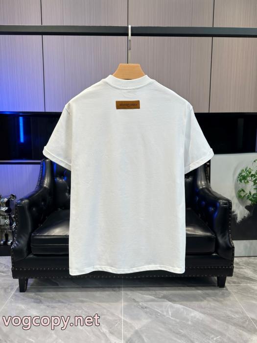 話題沸騰中  新作限定 早い者勝ち 大幅に値下げLOUIS VUITTON半袖Tシャツ偽 ブランド_0_2