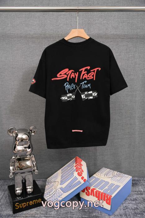 憧れブランド 大流行中 圧倒的人気アイテムブランド コピー 品CHROME HEARTS半袖Tシャツ_0_0