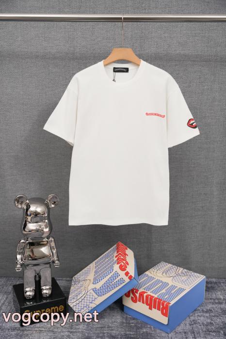 憧れブランド 大流行中 圧倒的人気アイテムブランド コピー 品CHROME HEARTS半袖Tシャツ_0_2