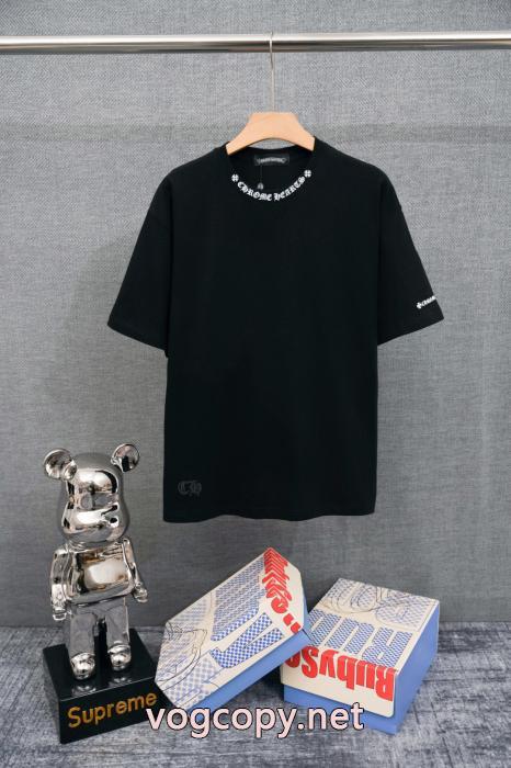 ブランド 激安2026新作コレクション とにかく人気アイテム 今季重宝するCHROME HEARTS半袖Tシャツ_0_0
