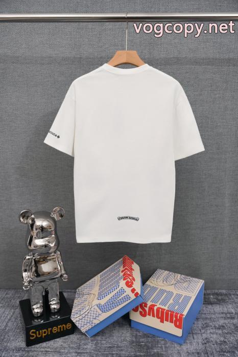 ブランド 激安2026新作コレクション とにかく人気アイテム 今季重宝するCHROME HEARTS半袖Tシャツ_0_1