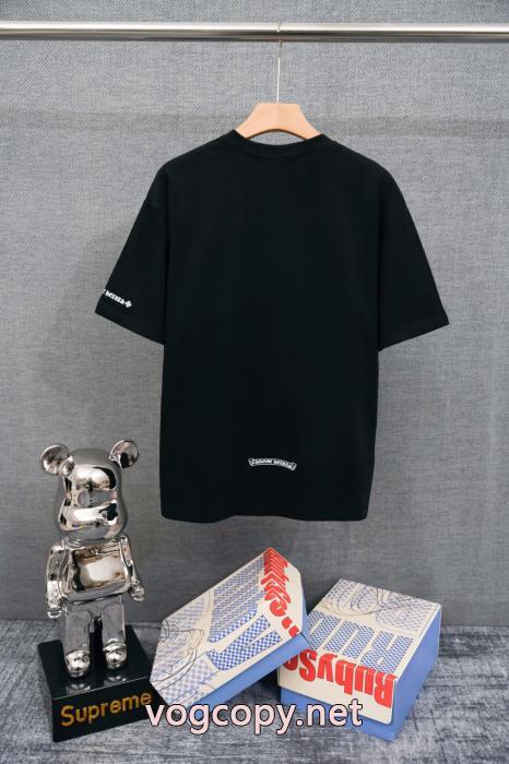 ブランド 激安2026新作コレクション とにかく人気アイテム 今季重宝するCHROME HEARTS半袖Tシャツ_0_2