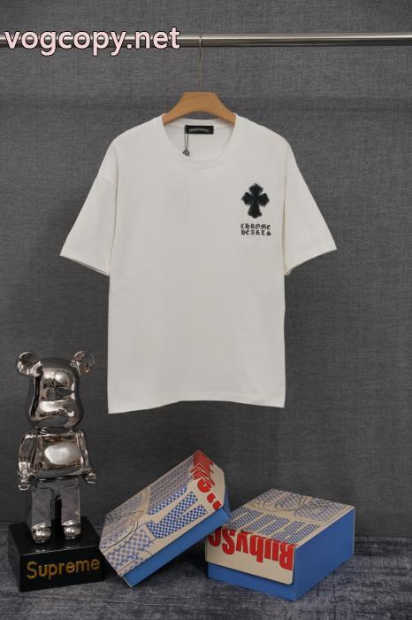 コピー ブランド 優良半袖TシャツCHROME HEARTS気分がアガる 快適な着心地 カラー豊富_0_2