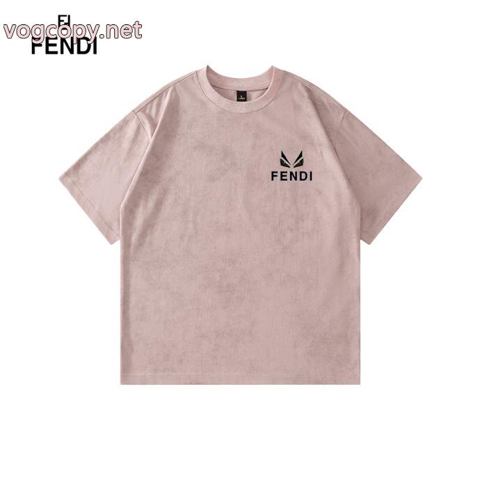 スーパー コピー メンズ無機質さが魅力 高級感のある 2026特別販売フェンディ半袖Tシャツ_0_1