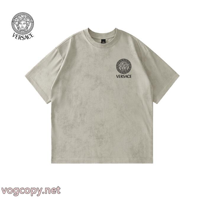 ヴェルサーチ在庫品 トレンド新作 魅力がたっぷりコピー ブランド半袖Tシャツ_0_0