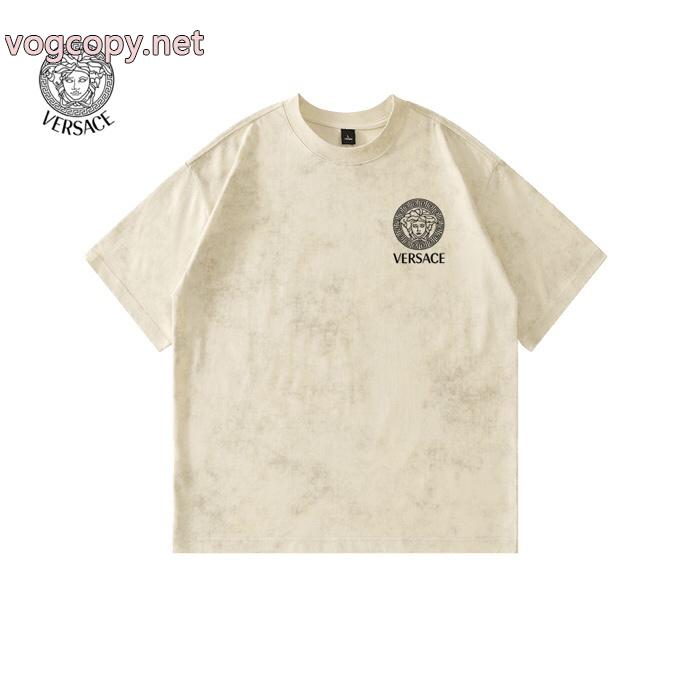 ヴェルサーチ在庫品 トレンド新作 魅力がたっぷりコピー ブランド半袖Tシャツ_0_1