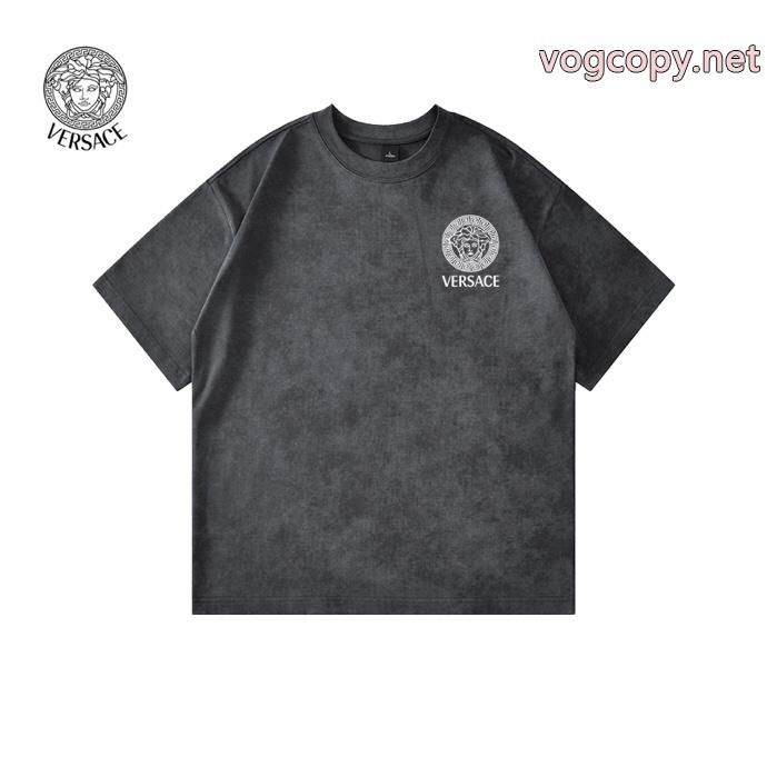 ヴェルサーチ在庫品 トレンド新作 魅力がたっぷりコピー ブランド半袖Tシャツ_0_2
