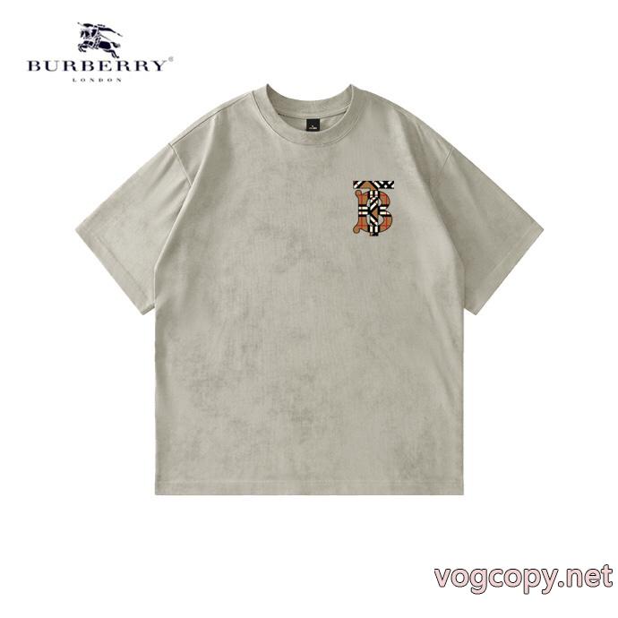 BURBERRYコピー 通販半袖Tシャツ2026最新コレクション 軽量で薄手の 販売店舗限定モデル_0_1