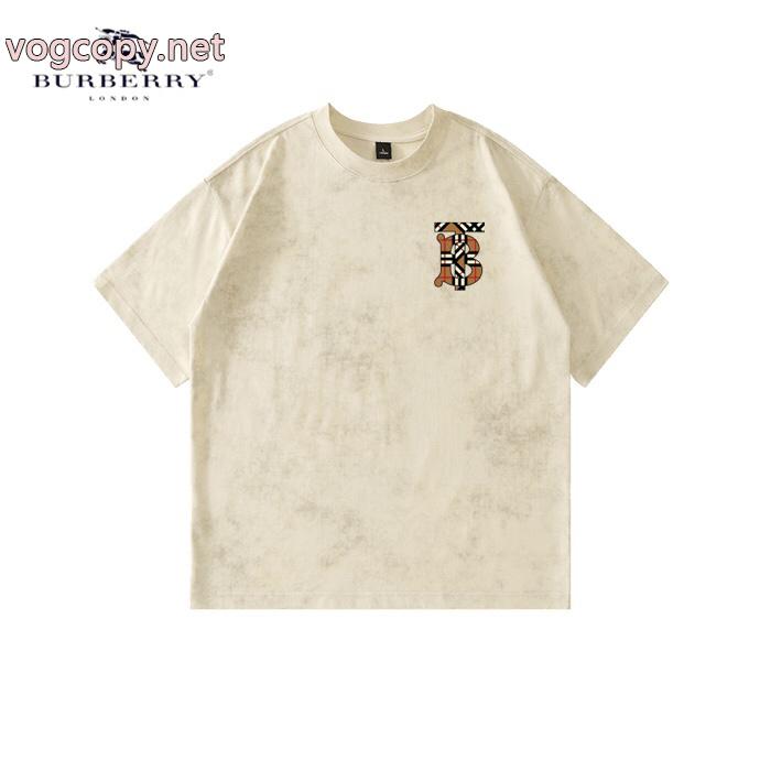 BURBERRYコピー 通販半袖Tシャツ2026最新コレクション 軽量で薄手の 販売店舗限定モデル_0_4