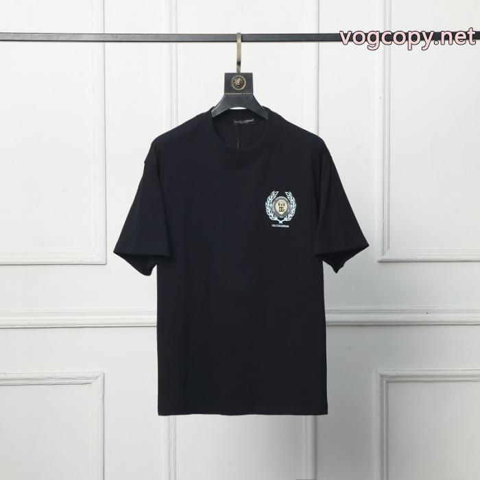 激安 通販 ブランド早い者勝ち 人気雑誌掲載 上質で格好い半袖TシャツDolce&Gabbana_0_0