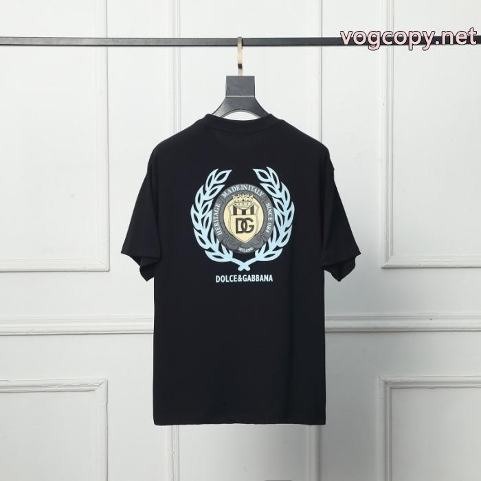 激安 通販 ブランド早い者勝ち 人気雑誌掲載 上質で格好い半袖TシャツDolce&Gabbana_0_1
