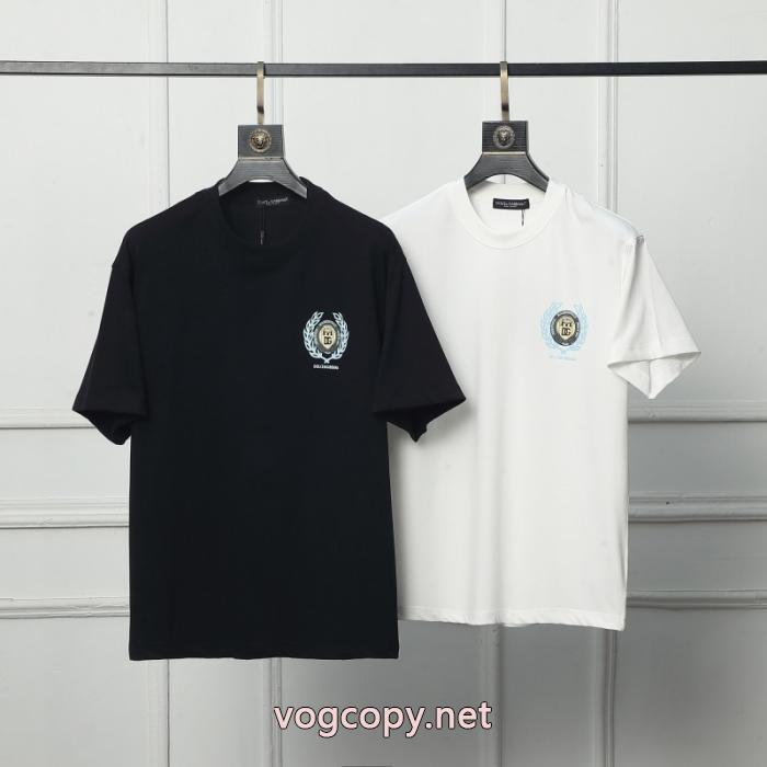 激安 通販 ブランド早い者勝ち 人気雑誌掲載 上質で格好い半袖TシャツDolce&Gabbana_0_2