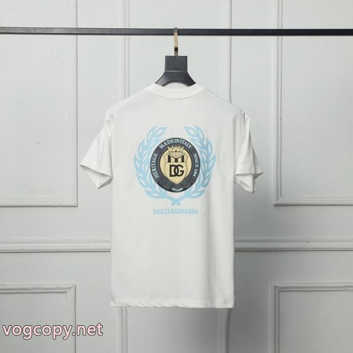 激安 通販 ブランド早い者勝ち 人気雑誌掲載 上質で格好い半袖TシャツDolce&Gabbana_0_4