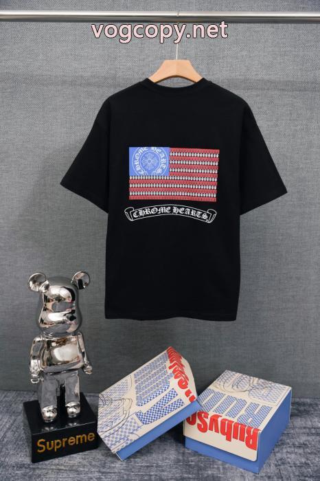 CHROME HEARTSスーパー コピー 品着こなし自在 目を惹く作品 高感度アイテム半袖Tシャツ_0_4