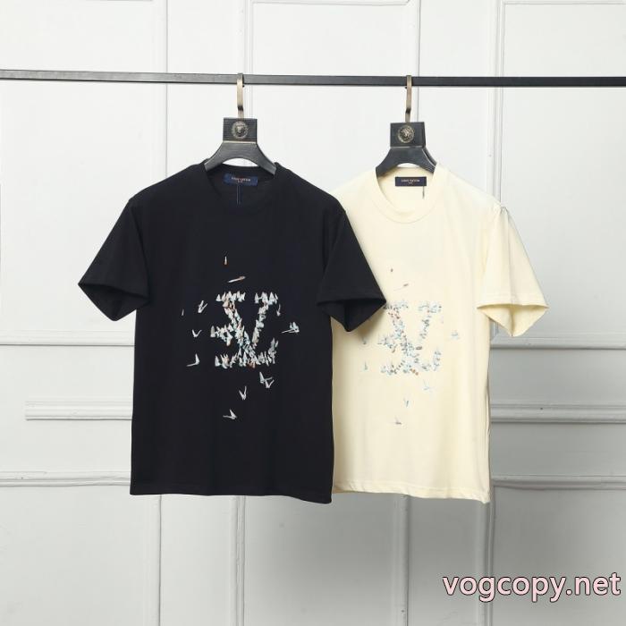 ブランド コピー 販売センスがいい 海外直送 SALE多色LOUIS VUITTON半袖Tシャツ_0_1