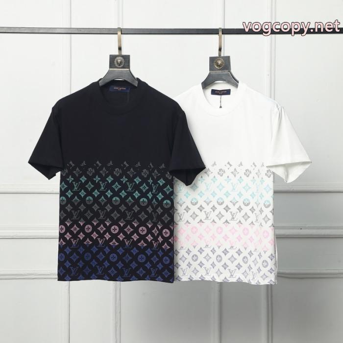 大人の雰囲気たっぷり 新色入荷 ファッショニスタ愛用コピー 商品 ブランドLOUIS VUITTON半袖Tシャツ_0_3