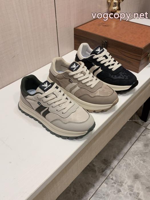 スニーカーARMANIスマートな大人の印象に 品良くおしゃれな 海外限定評価いいブランド スーパー コピー.._0_0