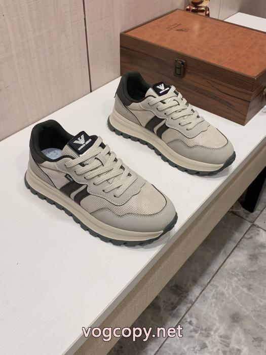 スニーカーARMANIスマートな大人の印象に 品良くおしゃれな 海外限定評価いいブランド スーパー コピー.._0_1