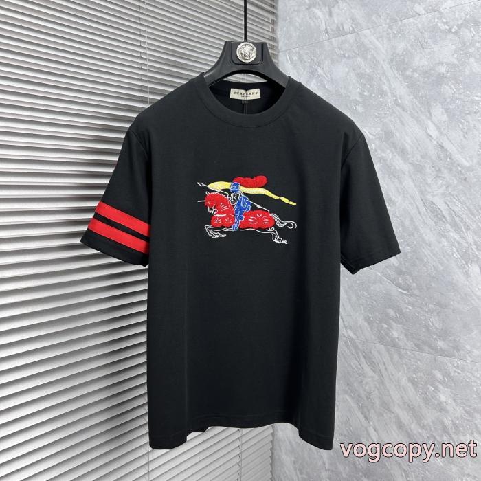 ブランド コピー 販売春季新作品 特別セール期間限定 実用を兼ね備えた半袖TシャツBURBERRY_0_0
