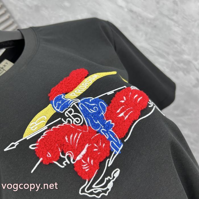 ブランド コピー 販売春季新作品 特別セール期間限定 実用を兼ね備えた半袖TシャツBURBERRY_0_3