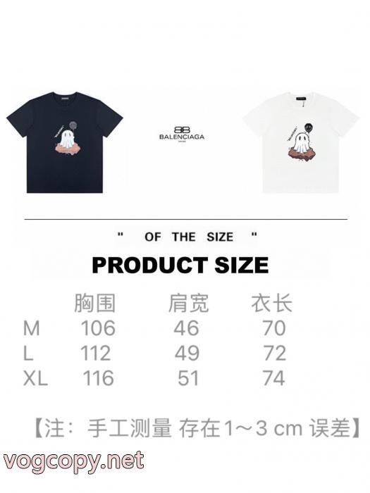 速達便発送 先行受注 魅力の半袖TシャツBALENCIAGAブランド 偽物 激安 通販_0_2