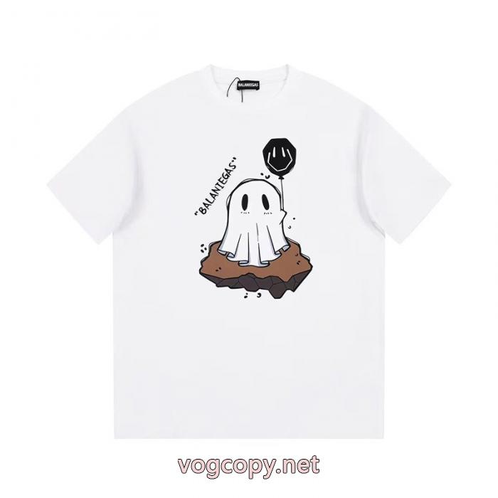 速達便発送 先行受注 魅力の半袖TシャツBALENCIAGAブランド 偽物 激安 通販_0_3