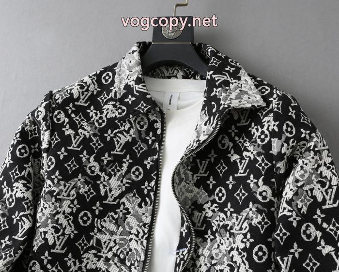お買い得人気セール 定番カラー 使い勝手の良い偽物 ブランド 激安LOUIS VUITTONジャケット_0_2