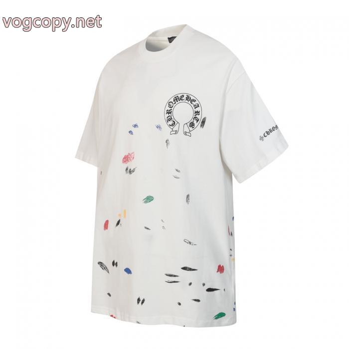 偽物 通販芸能人人気 毎日安い値ブランド新作 今流行クロムハーツ半袖Tシャツ_0_0