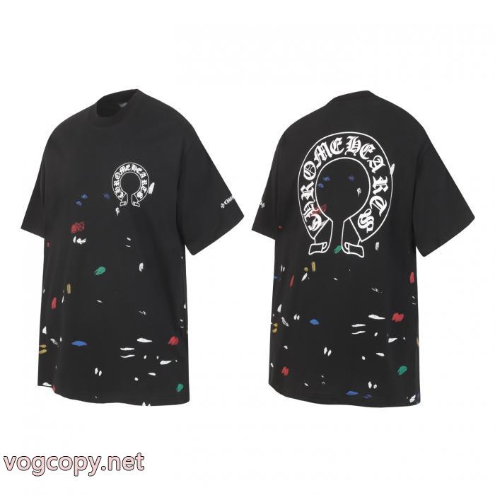 偽物 通販芸能人人気 毎日安い値ブランド新作 今流行クロムハーツ半袖Tシャツ_0_3