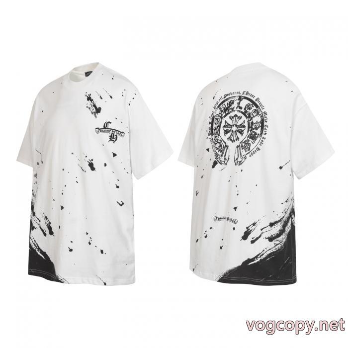 存在感◎ 最終価格セール 日本発売半袖Tシャツブランド コピーCHROME HEARTS_0_4