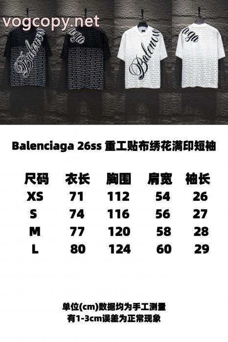 半袖TシャツBALENCIAGAブランド 激安上品 万能な一品 お手軽な価格_0_4