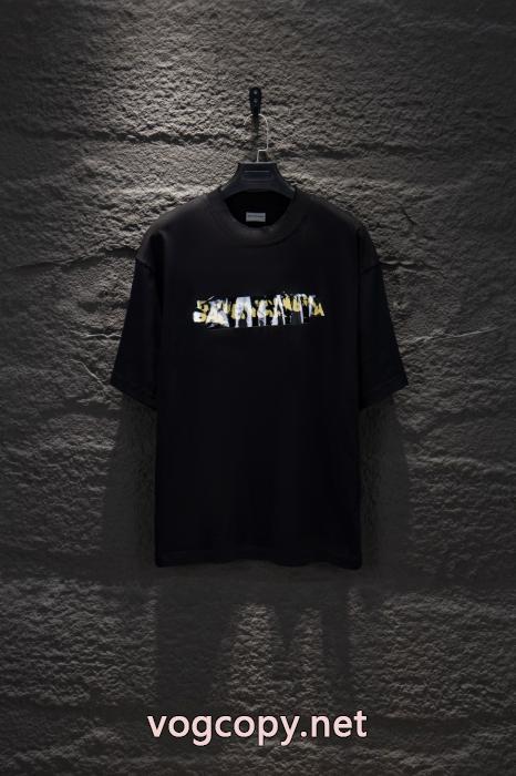 26SS新作 期間限定激安 クラシックな雰囲気のトップスBALENCIAGA半袖Tシャツブランド 品 スーパー コピー_0_0