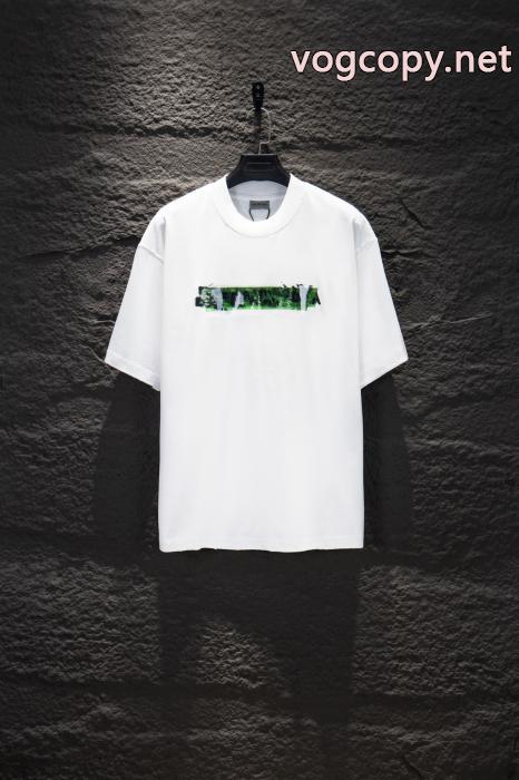 26SS新作 期間限定激安 クラシックな雰囲気のトップスBALENCIAGA半袖Tシャツブランド 品 スーパー コピー_0_1