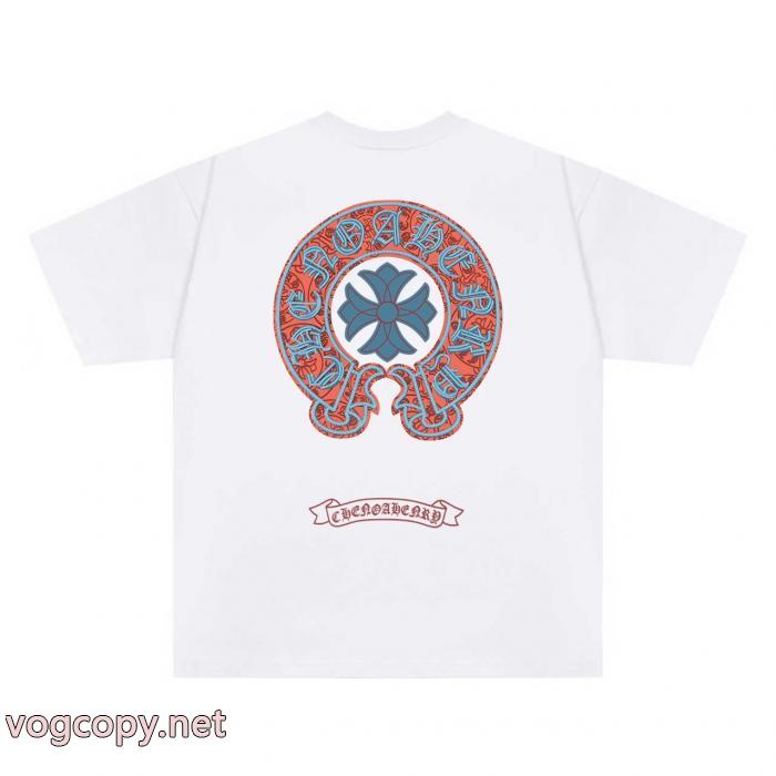 半袖Tシャツ最新作 通勤通学 大人の魅力を溢れるスーパー コピーCHROME HEARTS_0_1