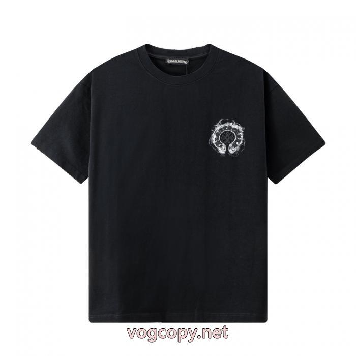 価格帯が魅力的 2026SS大人OK 耐久性のあるコピー 品 販売CHROME HEARTS半袖Tシャツ_0_1