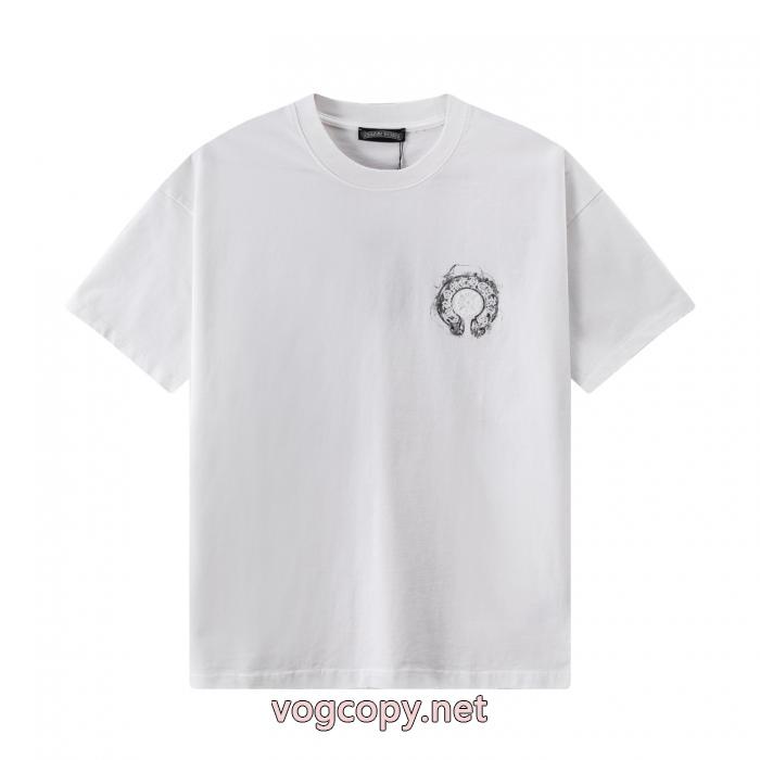 価格帯が魅力的 2026SS大人OK 耐久性のあるコピー 品 販売CHROME HEARTS半袖Tシャツ_0_3