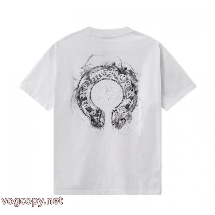 価格帯が魅力的 2026SS大人OK 耐久性のあるコピー 品 販売CHROME HEARTS半袖Tシャツ_0_5