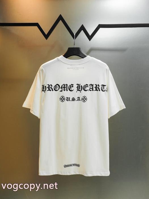 CHROME HEARTSオフィスにも 根強い人気定番商品 速達発送半袖Tシャツブランド コピー 販売_0_1