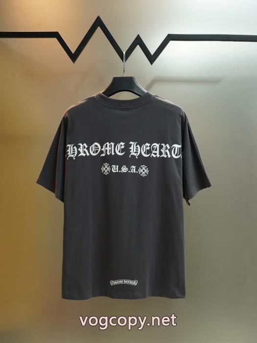CHROME HEARTSオフィスにも 根強い人気定番商品 速達発送半袖Tシャツブランド コピー 販売_0_6