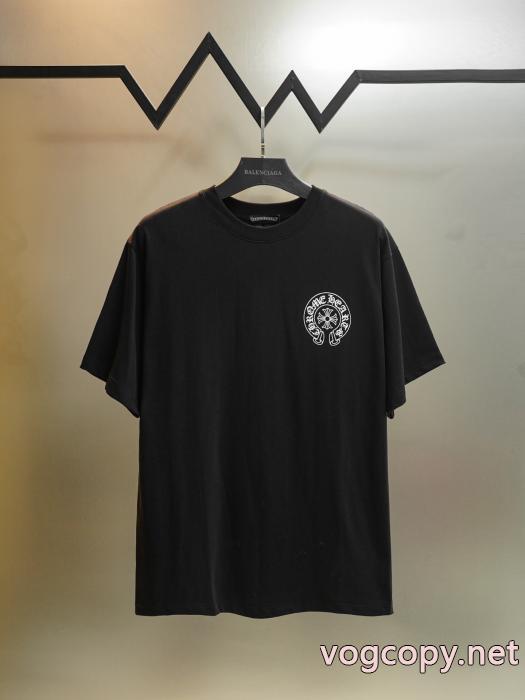 スーパー コピー ブランド品良く 速達便発送 履き心地抜群CHROME HEARTS半袖Tシャツ_0_1