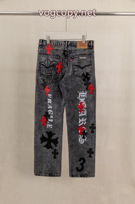 スーパー コピー ブランド高品質  長く愛用出来る一品 上品な大人に！ジーパンCHROME HEARTS_0_4