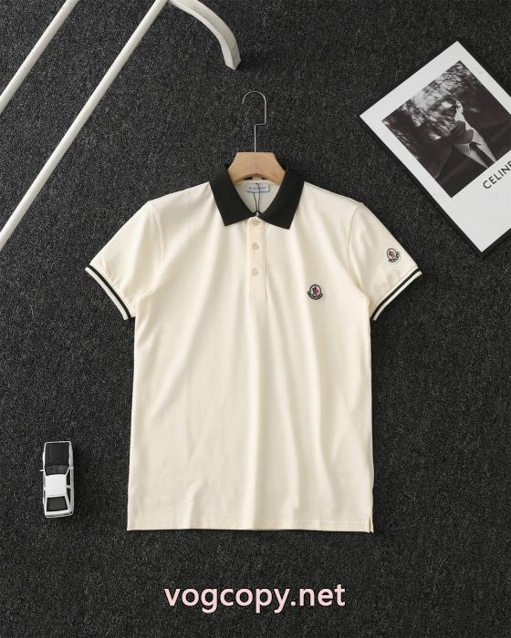最安価格新品 新色登場 カラーリング素敵なMONCLERコピー ブランド 優良半袖Tシャツ_0_1