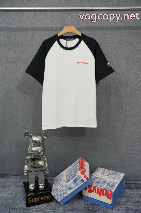 大特価完売必至 美しいデザイン ファッションブランド コピー 品CHROME HEARTS半袖Tシャツ_0_0