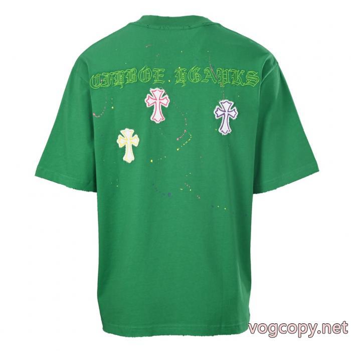 CHROME HEARTS半袖Tシャツコピー 品 販売海外完売続出 真夏のコレクション 今年流_0_1