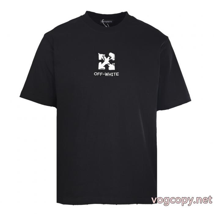 偽 ブランド Off-White半袖Tシャツ品質保証 男女通用 オススメ新作商品_0_0