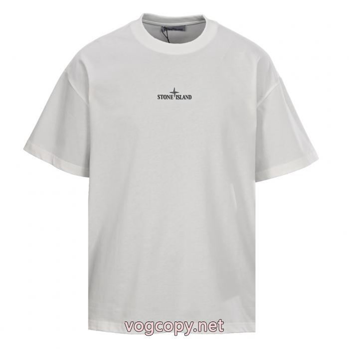 コピー 通販半袖TシャツSTONE ISLAND最安値人気 新作デザイン新色 柔らかな着心地_0_3