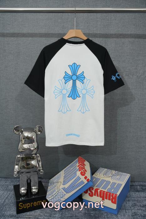 コピー 通販CHROME HEARTS半袖Tシャツ顧客セール大特価 超目玉 安定感があり_0_2