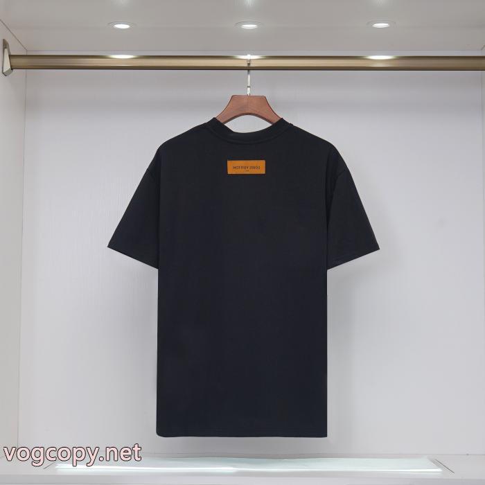 話題が沸騰中 数量限定送料無料 エレガント系スタイル半袖Tシャツブランド 偽物LOUIS VUITTON_0_2