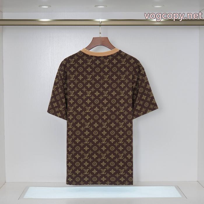 ブランド スニーカー 激安LOUIS VUITTON半袖Tシャツ大変人気 品質保証豊富な ステキ_1_1